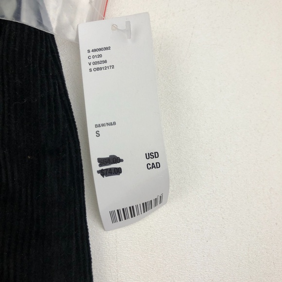 NWT BDG Urban Outfitters Button Front Corduroy Skirt - Picture 5 of 7